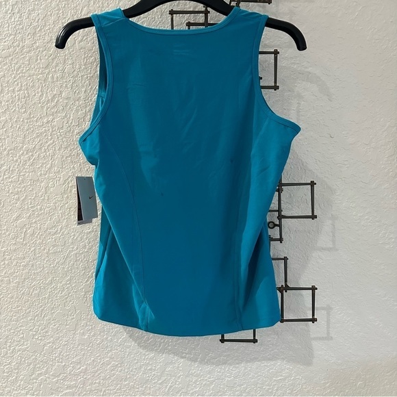 Nike Fit-Dry Women’s Active Tank Top Teal Size L – Dri-Fit Training NWT - Picture 5 of 5
